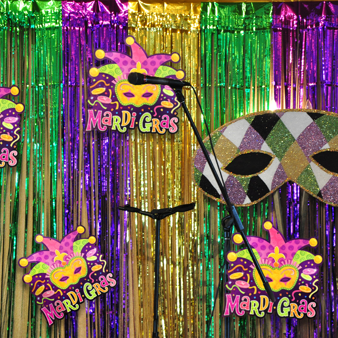 Masquerade/Mask Shaped Cutout for Wall / Glass Decoration - 1PC