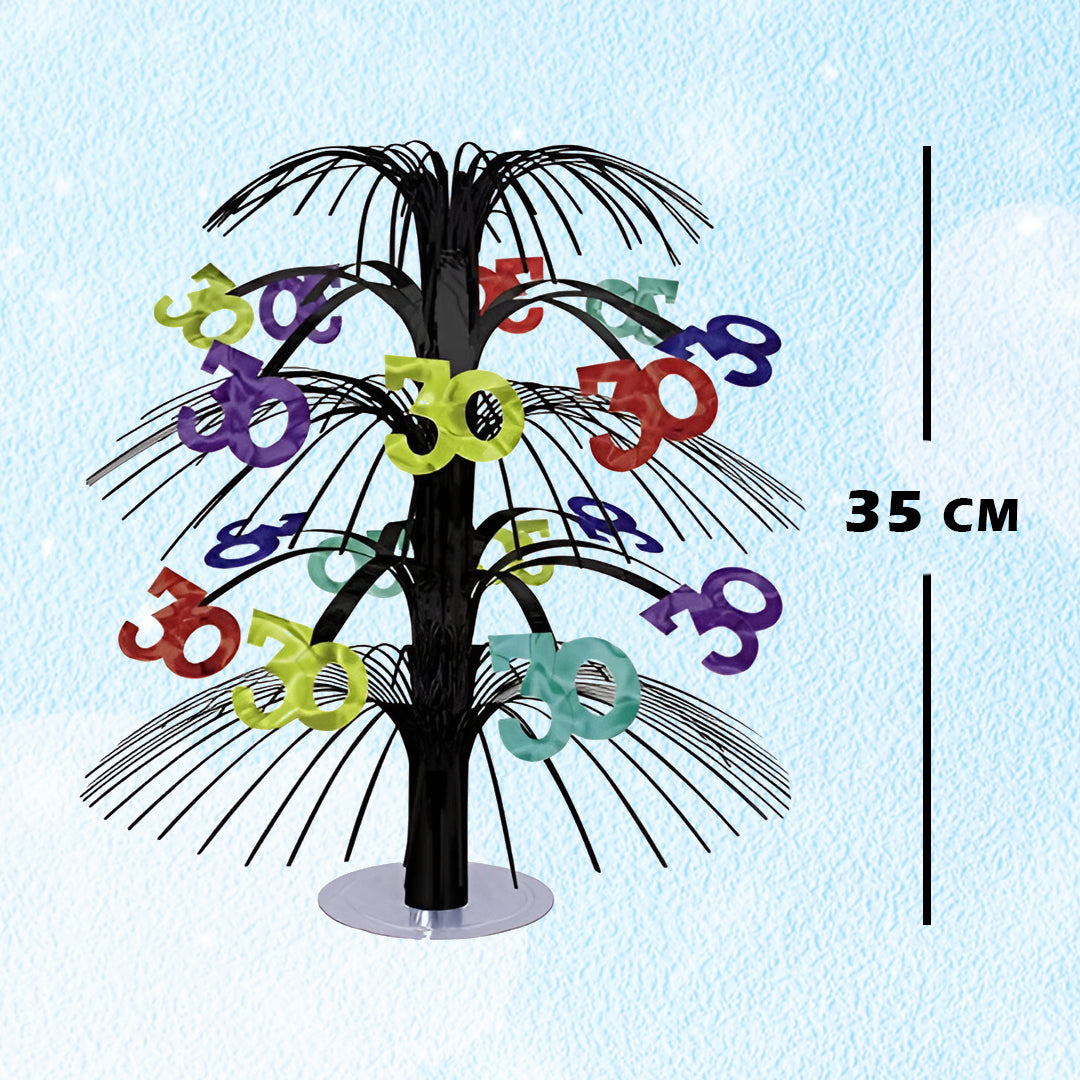 Happy 30th Birthday Table Centerpiece - 14 inches -1PC