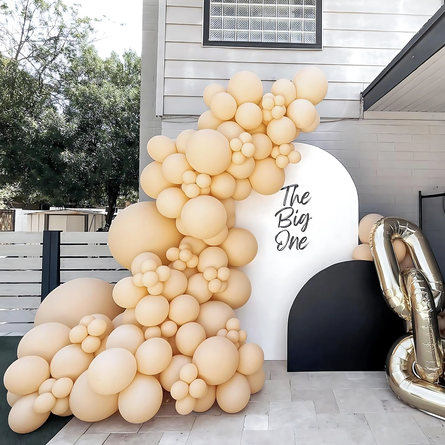 Apricot Beige / Skin Color Latex / Rubber Balloon - 10 inches - 20PC
