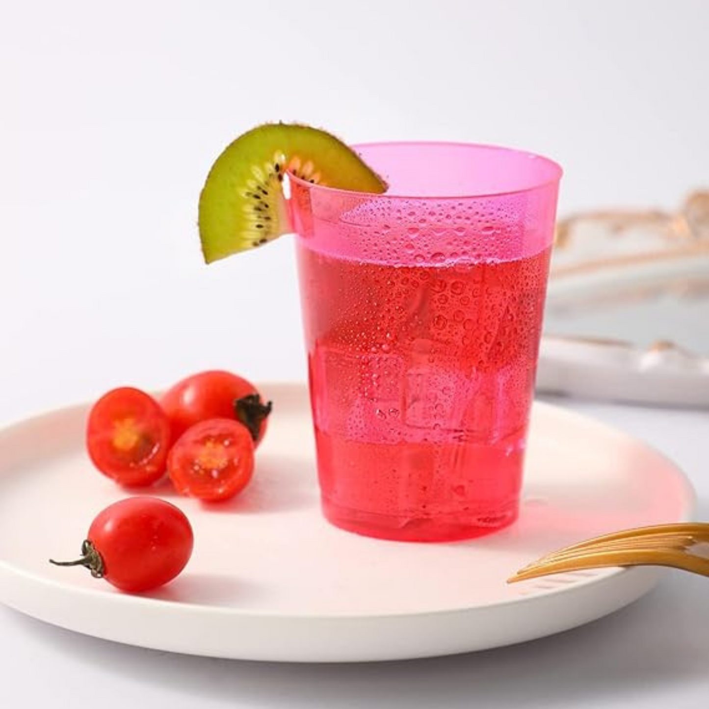 Neon Pink Shot Glasses Party Combo - 10PC