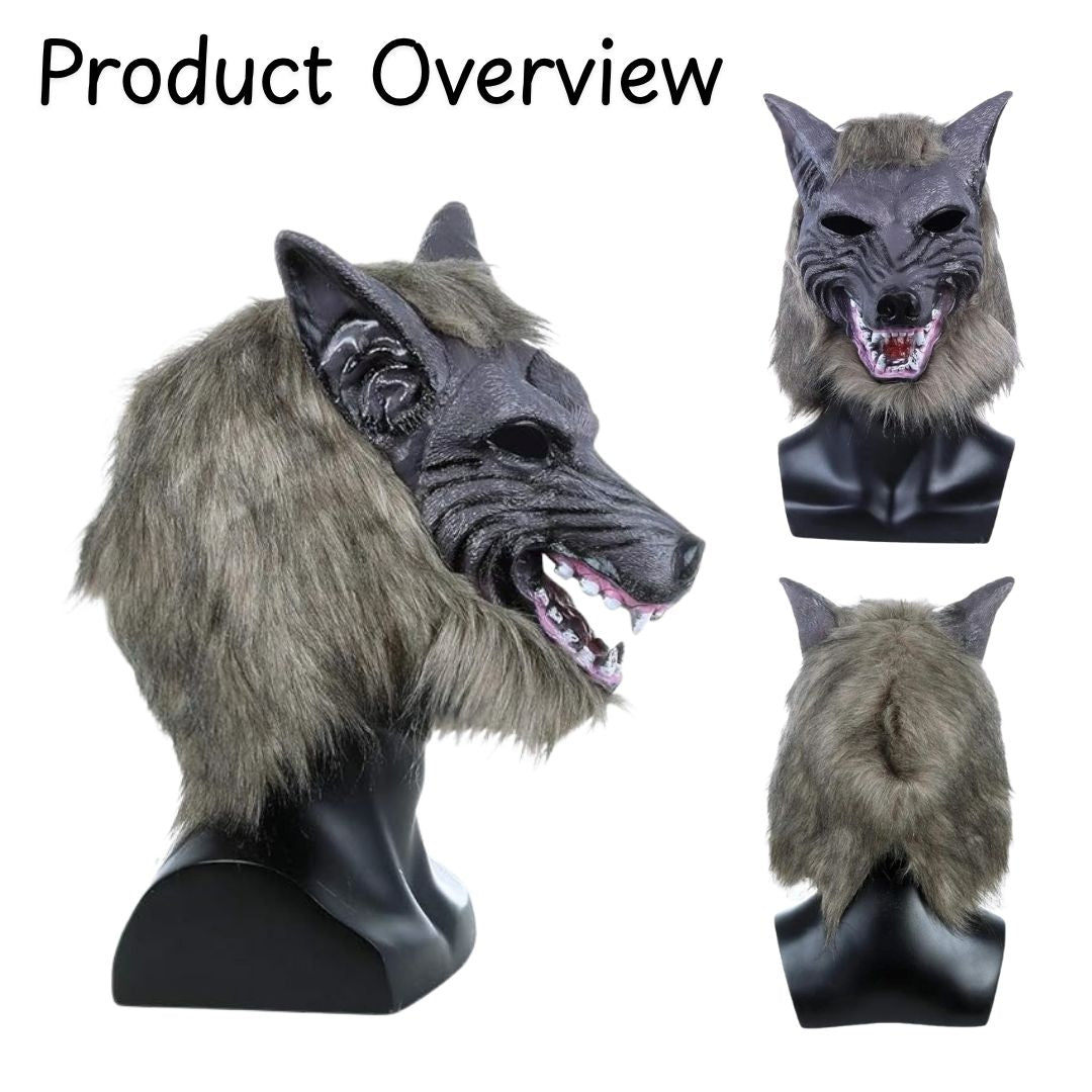 Halloween Werewolf Mask - 1PC