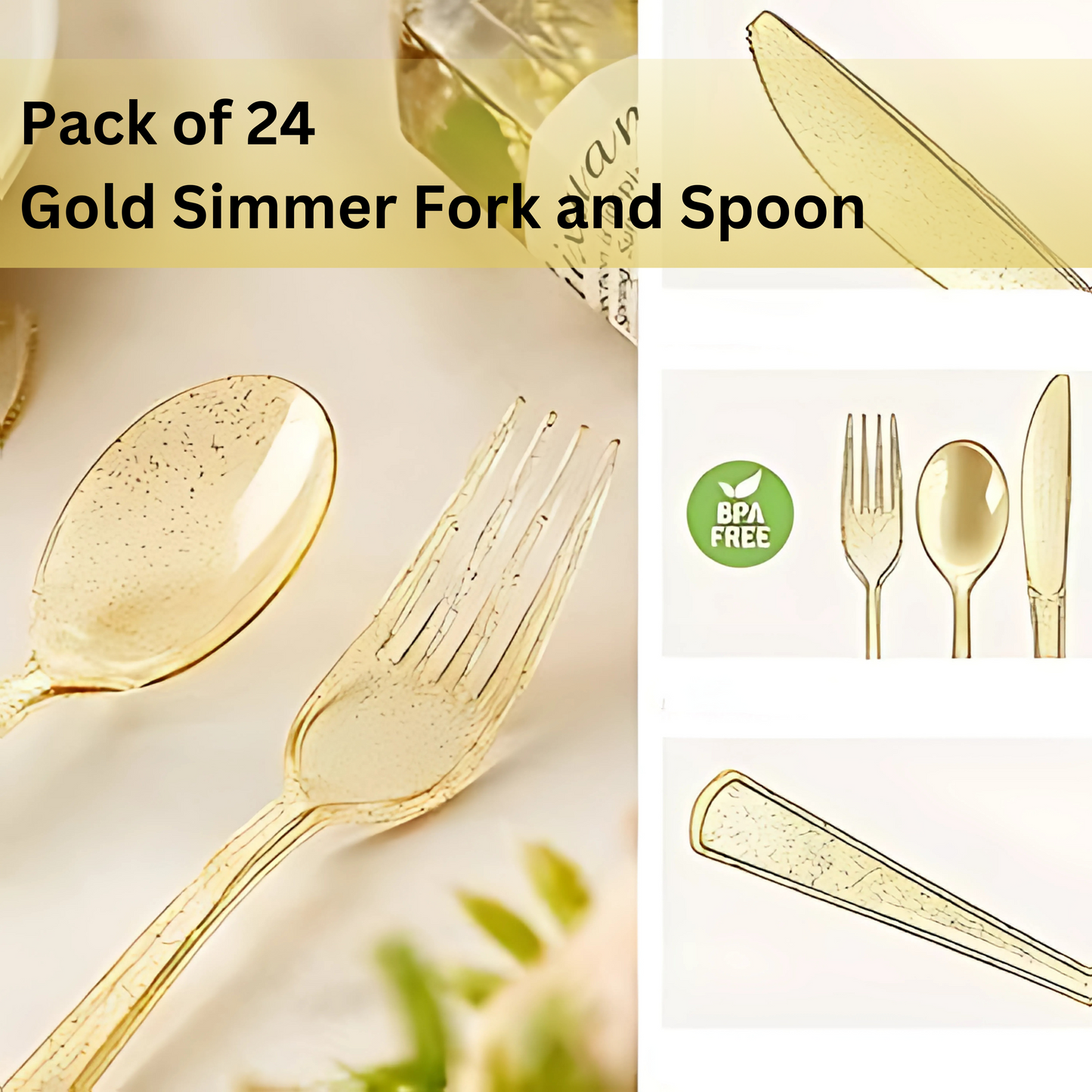 Mint Green Party Tableware Combo with Plates, Tissues, Cups, Spoons and Forks - 64PC - Serves Upto 10 Pax