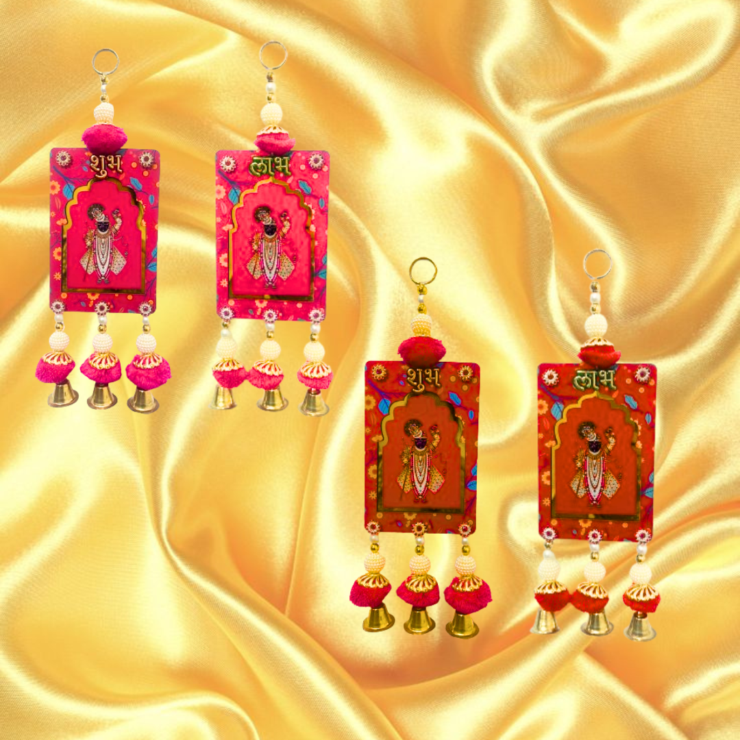 Beautiful Shubh Labh Hangings for Diwali Decoration-Pack of 2