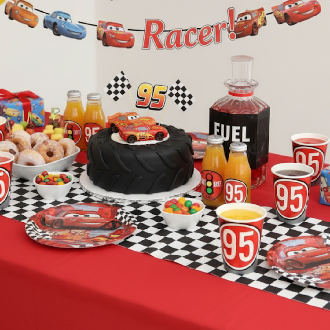 Car Racing Theme Paper C - 250ML - 8 PC