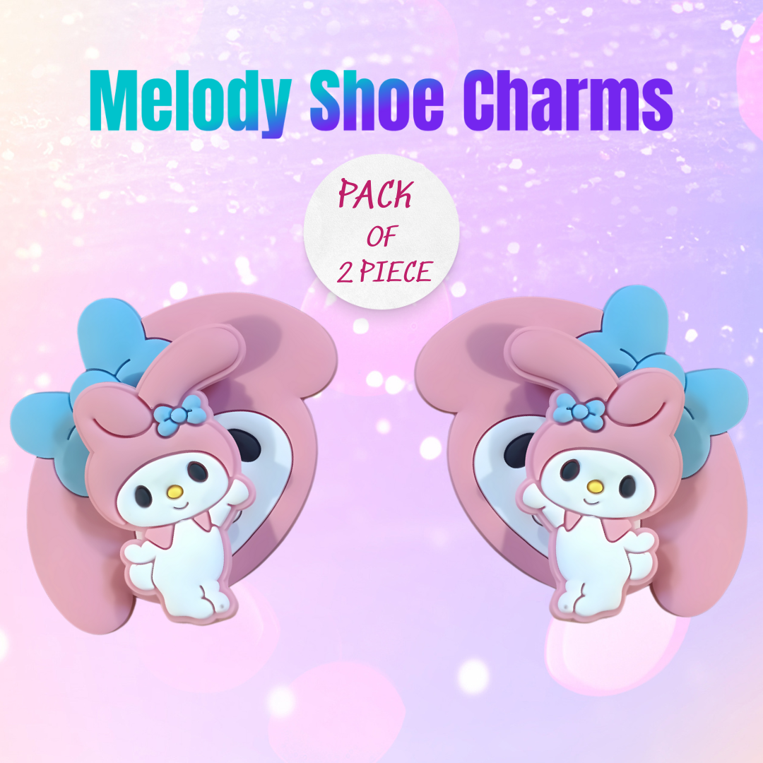 My Melody Spinning Shoe Charms - 2PC