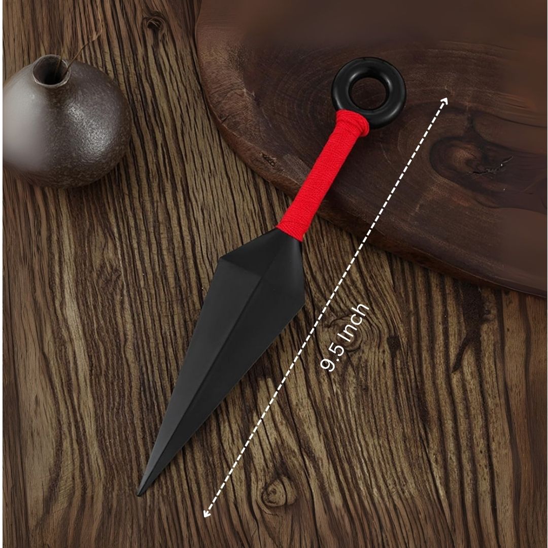 Kunai Knife Toy Weapon and Metal Headband Naruto Anime Set - 2PC