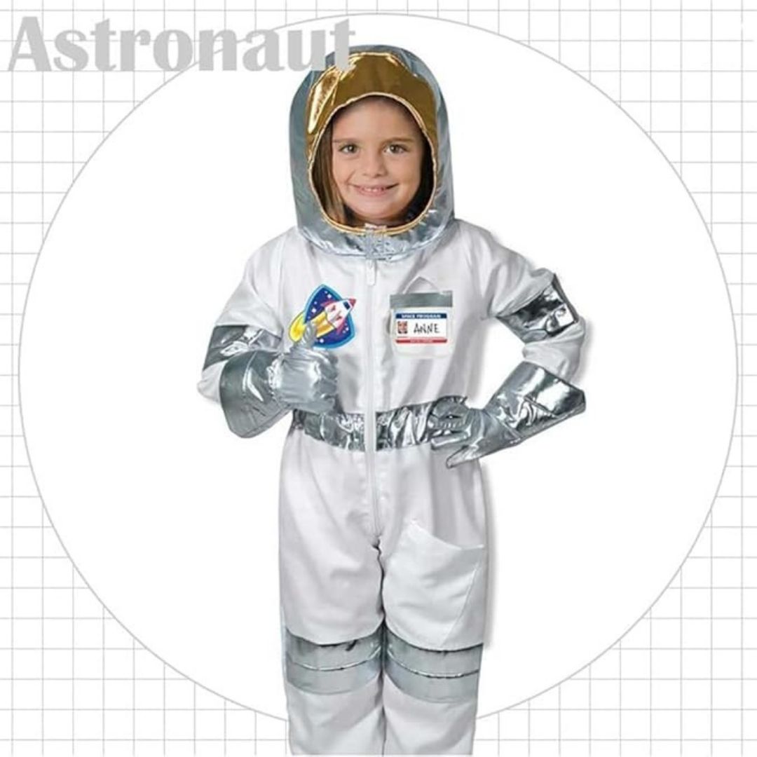 Astronaut Costume - Medium - Age 5 to 7 Years