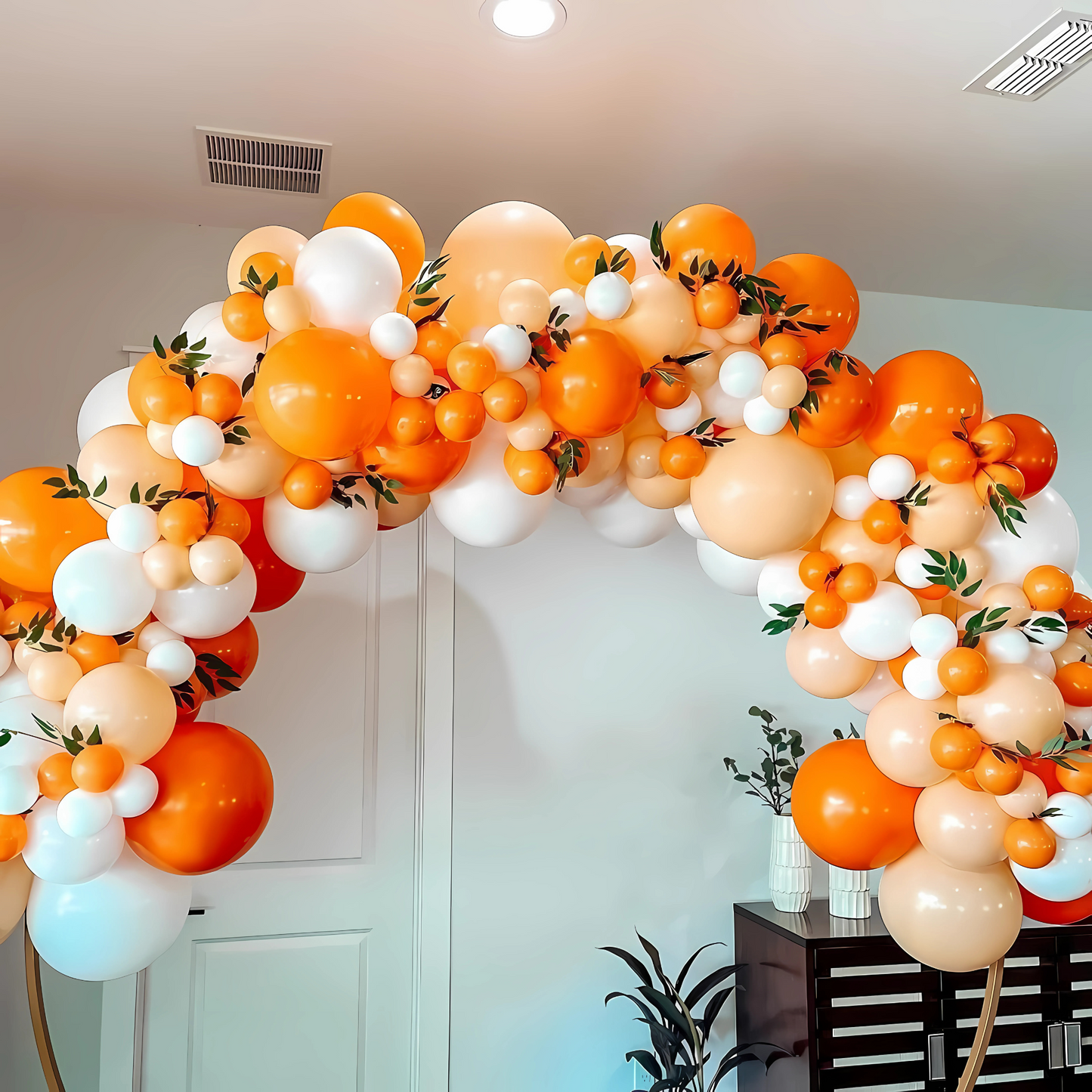 Orange Latex Balloons 10" - Pack of 50 PC