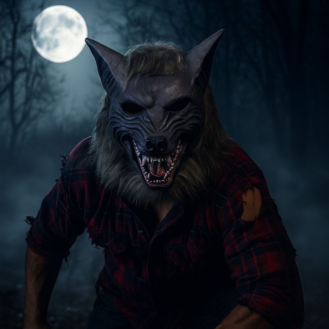 Halloween Werewolf Mask - 1PC