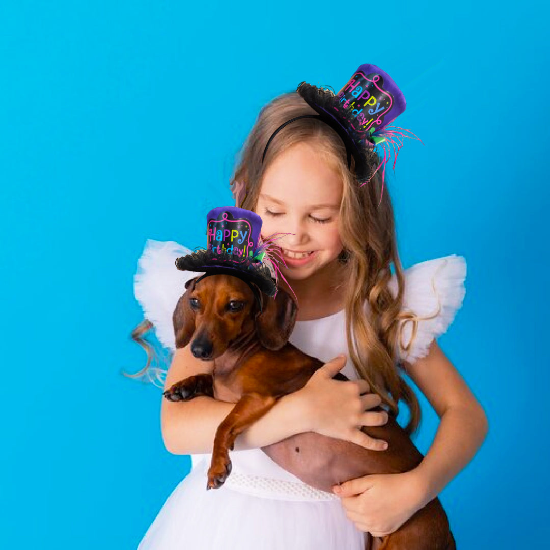 Deluxe Fancy Birthday Headband - 1PC