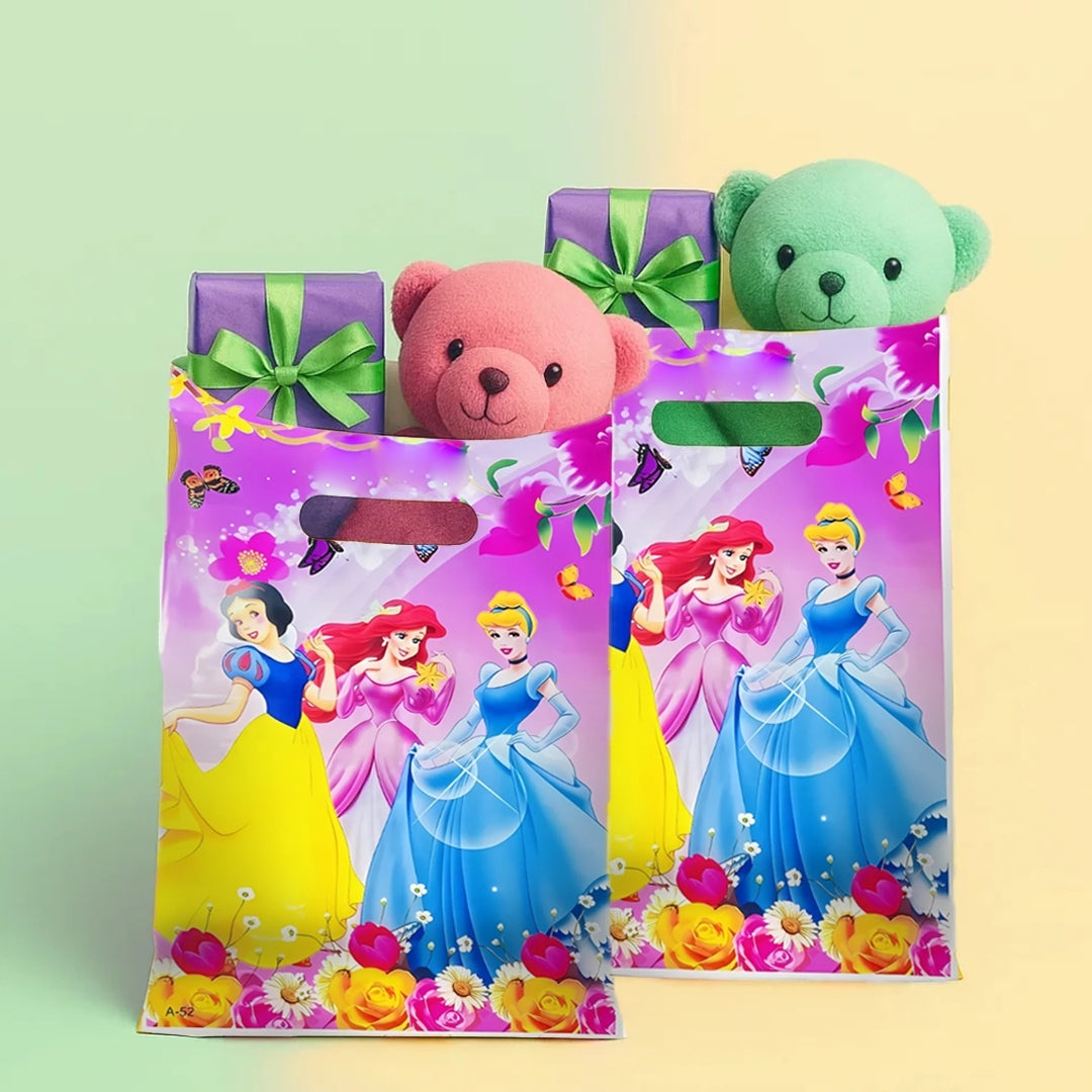 Disney Princess Loot Bags For Girls - 10Pc