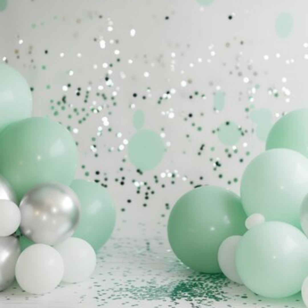 Macaron Sea Green bladder Latex/ Rubber Balloon - Helium Quality - 36 inches - 1PC