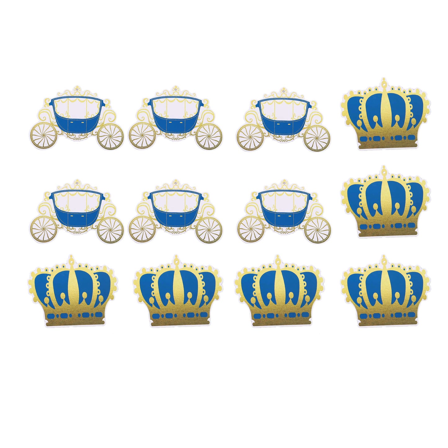 Little Prince Swirl Decoration - 12PC