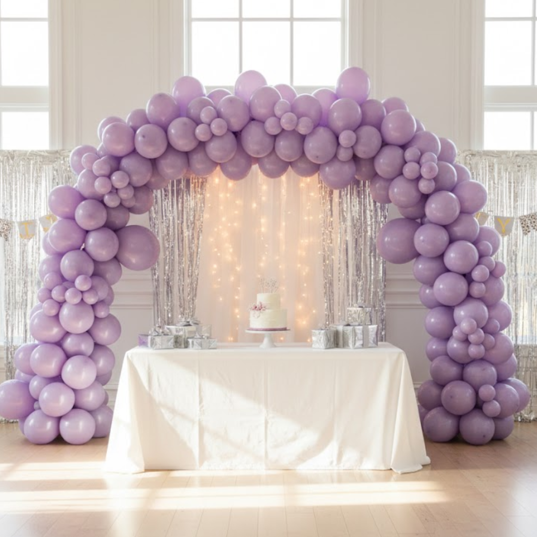 Macaron Light Purple Premium Latex Balloons 10" - 20PC