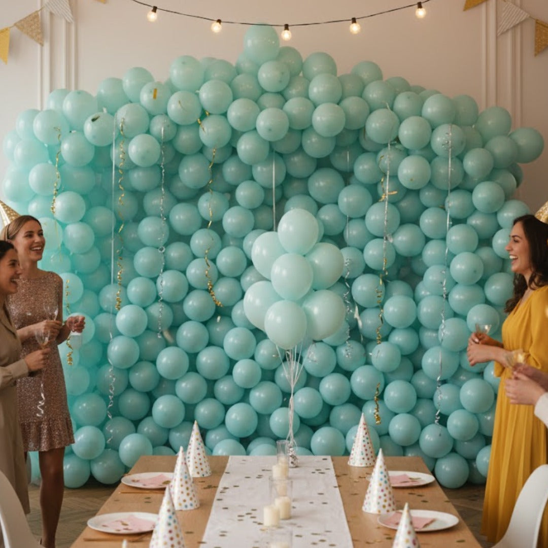 Macaron Pastel Green Premium Latex Balloons 10" - 20PC