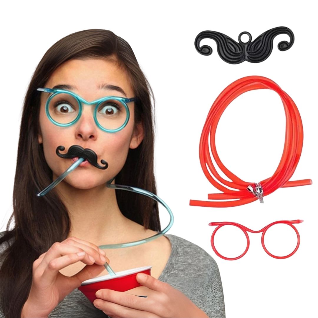 Googly Eyes Drinking Straws Favor for Kids & Adults