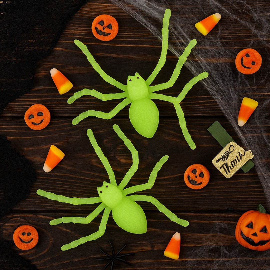 Glow in the Dark Spider - 2PC