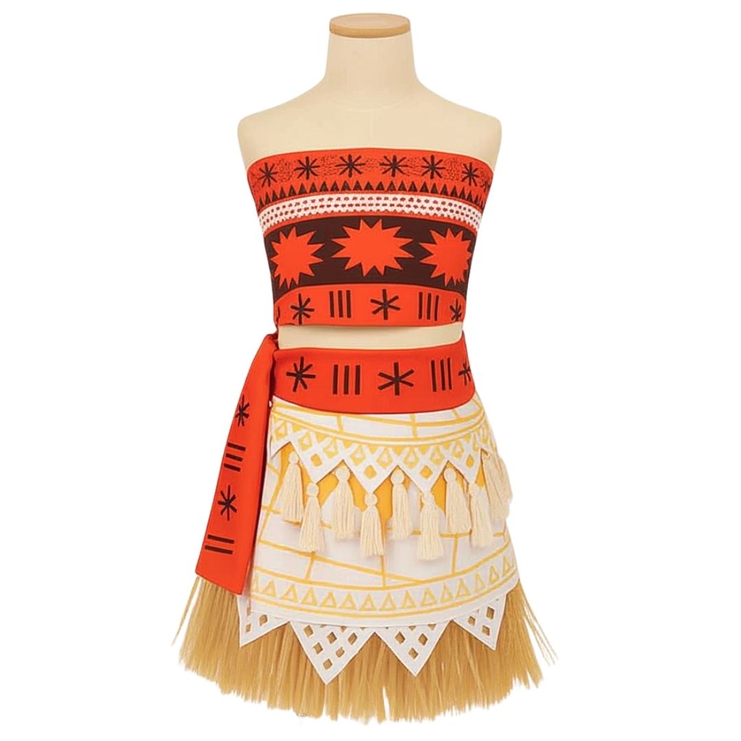 Moana Costume Large - Age 5 to 7 Years