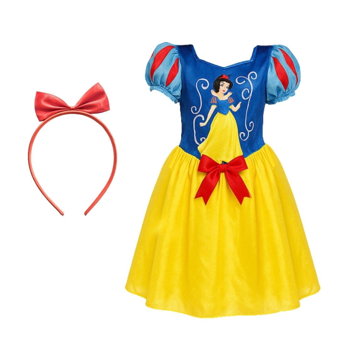 Snow White Costume - Size XL - Age 10 to 12 Years
