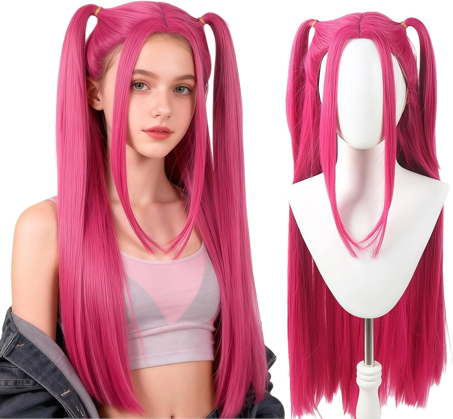 K-POP Mira Pink Wig