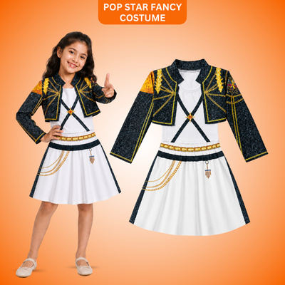 K-Pop Rumi Costume for Kids | Korean Pop Star Costume