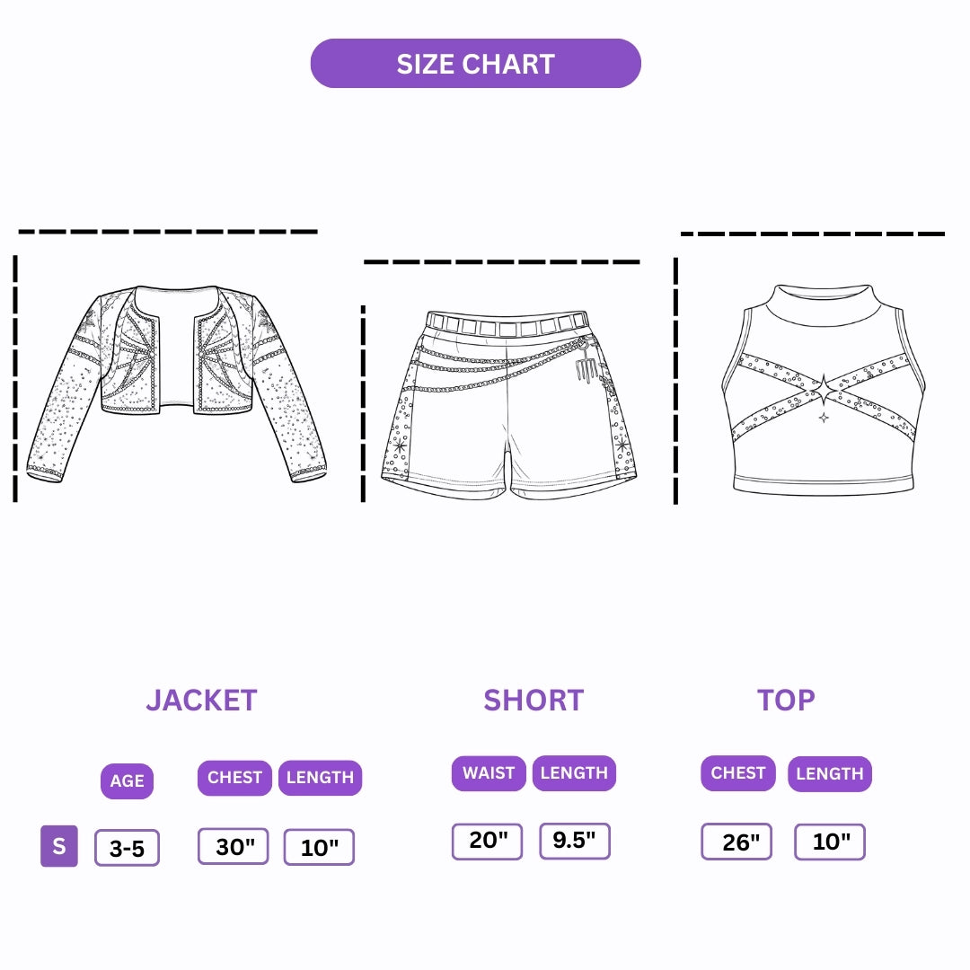 Rumi Black and White K-POP Costume - Size S