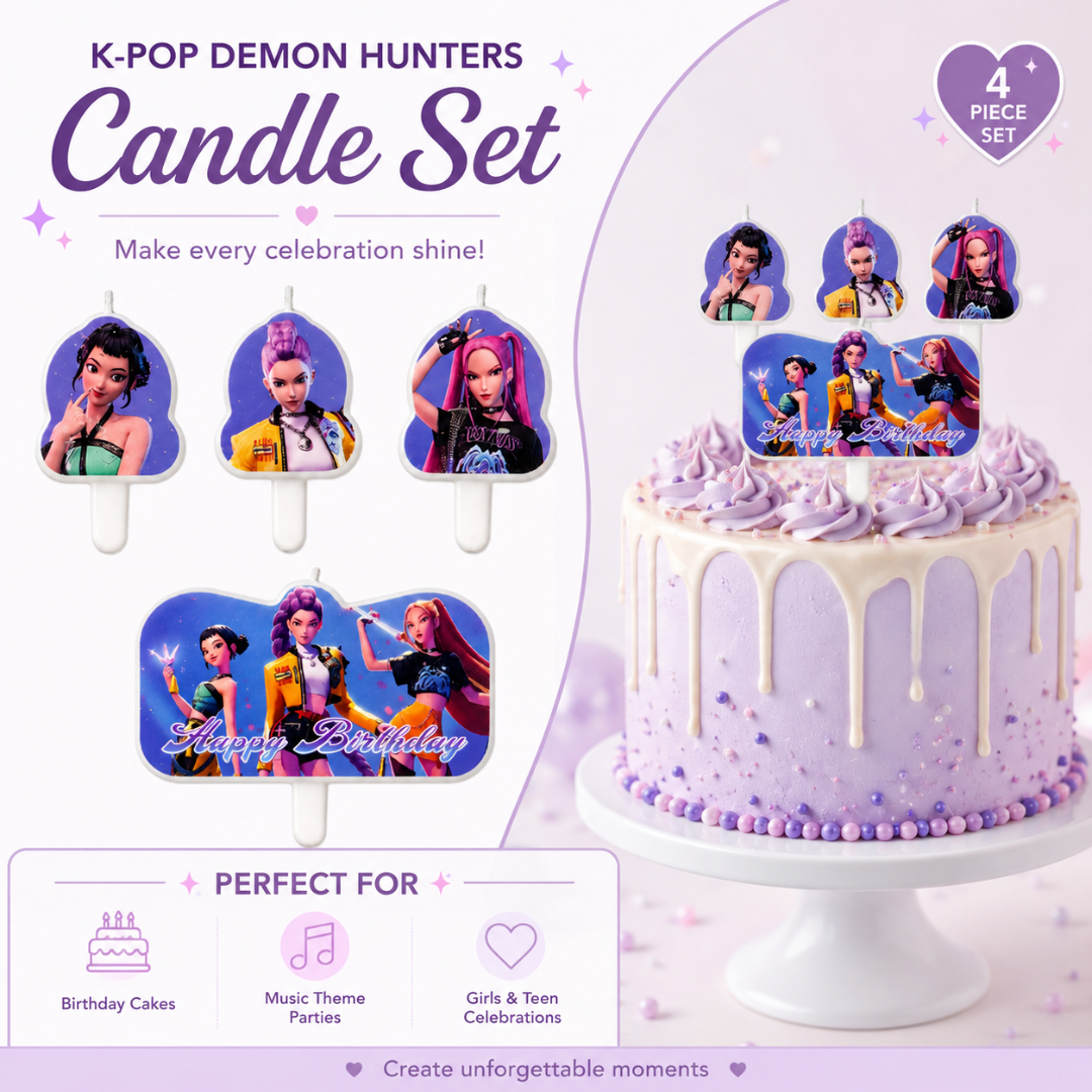 K-POP Candle - 4PC Set