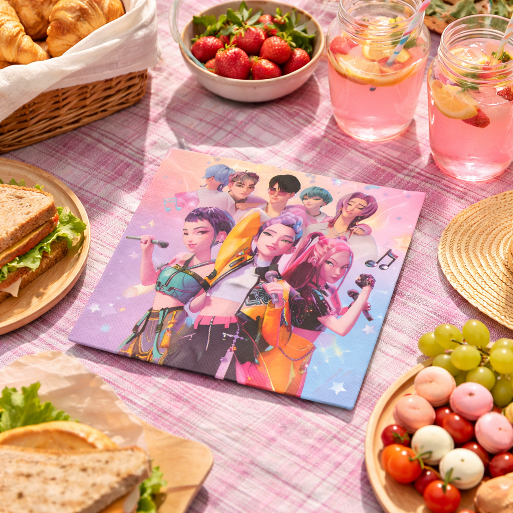 K-POP Paper Napkins - 20PC