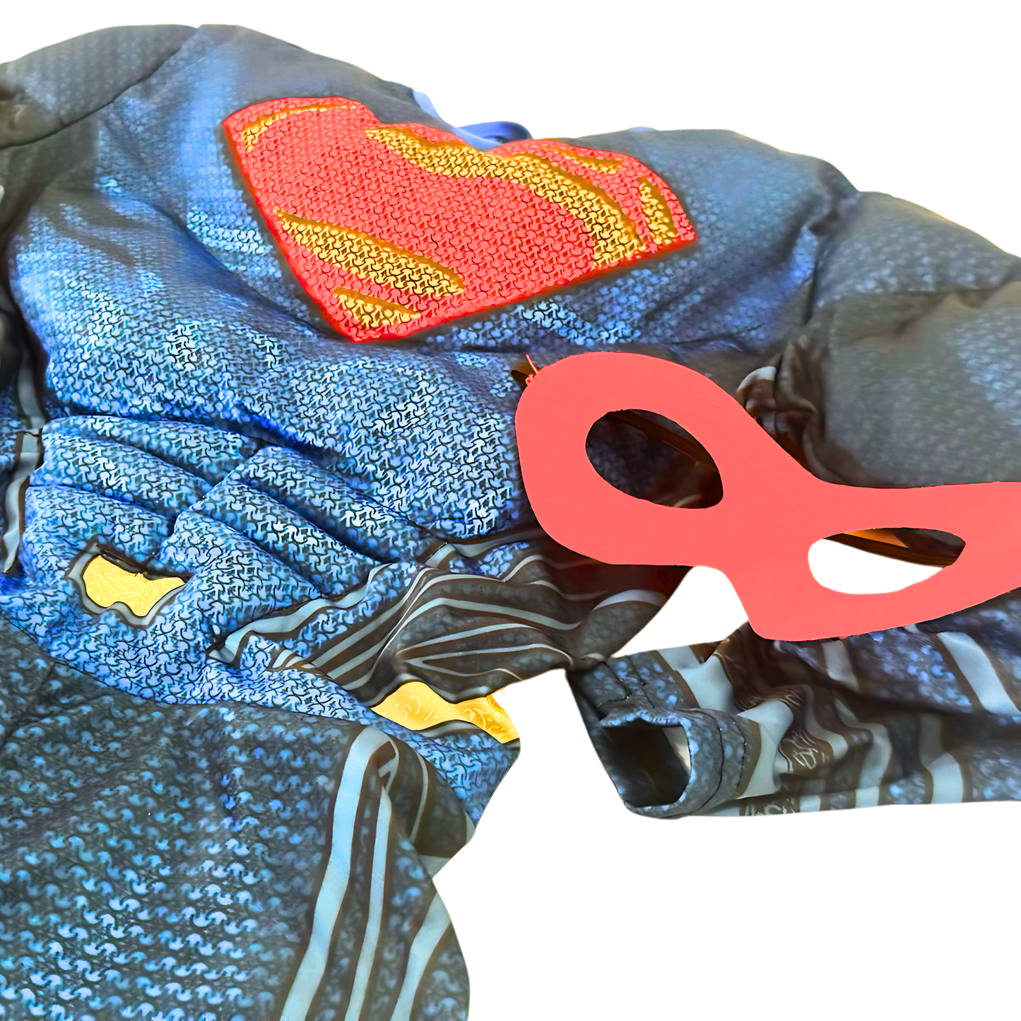 Deluxe Superman Muscular Costume w/Cape and Mask for Kids