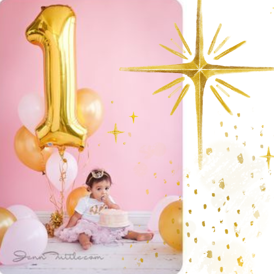 Gold Number 1 Balloon 18 inches ? Only Normal Air ? Not For Helium