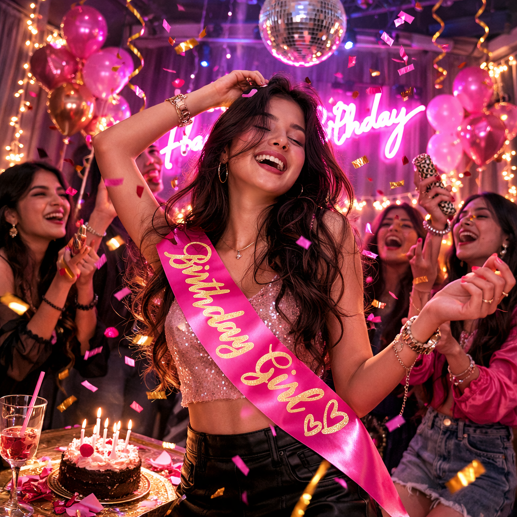 Birthday Girl Sash