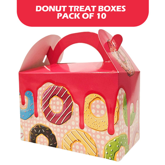 Donut Theme Treat Box for Return Gift/ Party Favour - 10PC