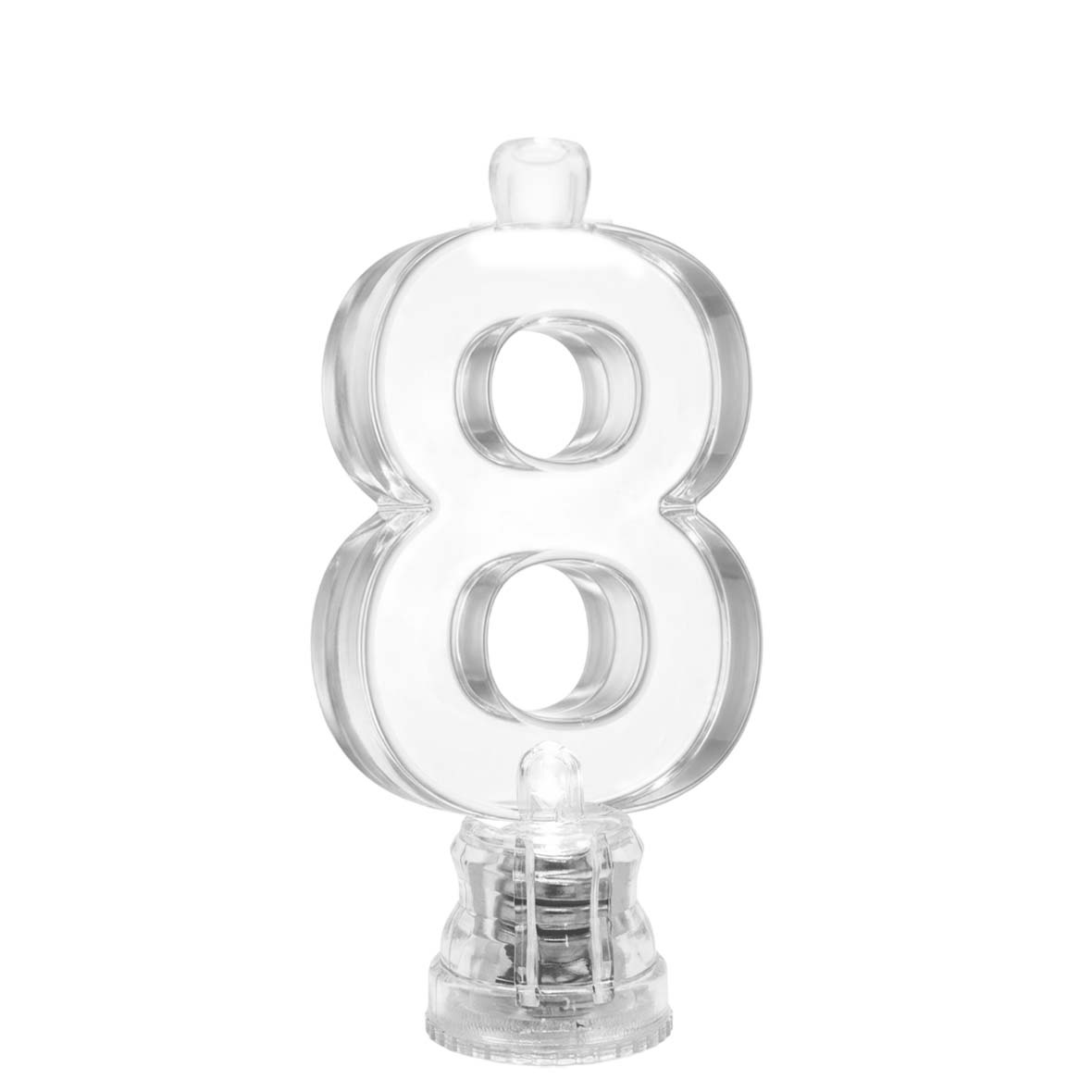 Transparent Candle No. 8