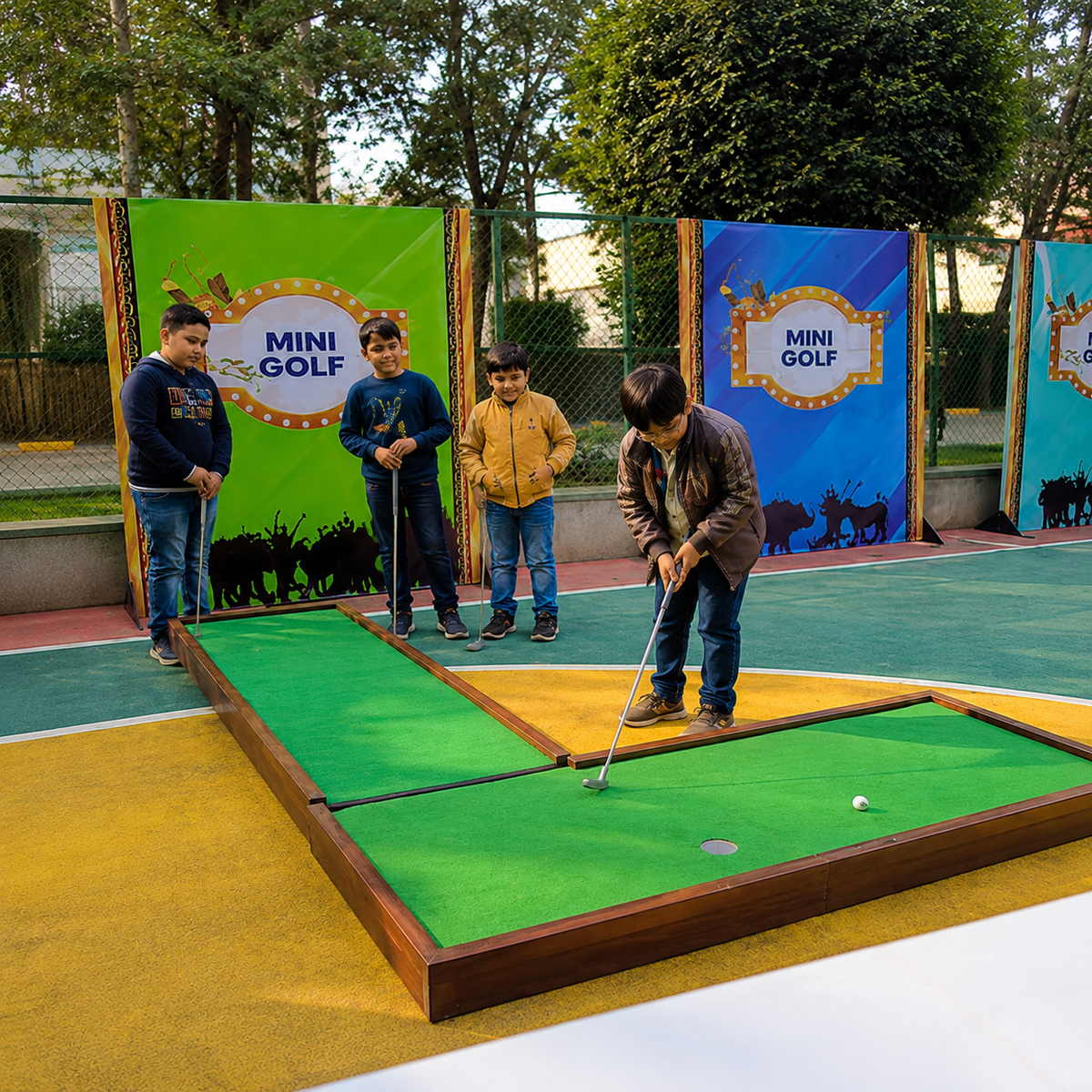Mini Golf on Rent