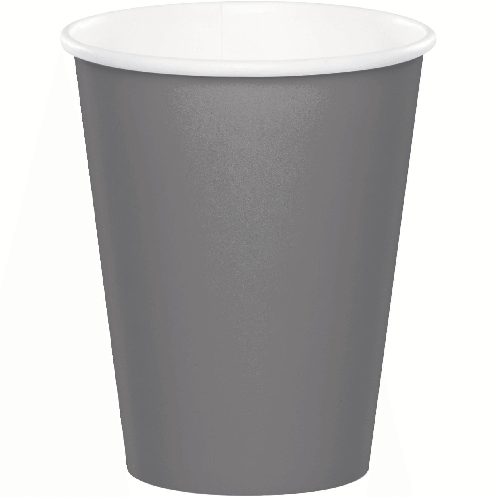 Glamour Grey Paper Cups 270ML 8PC