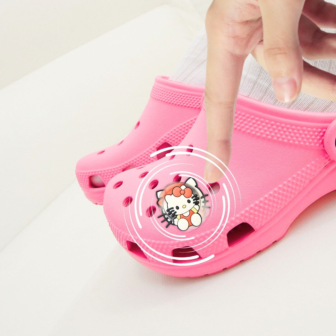 Hello Kitty Spinning Shoe Charms - 2PC