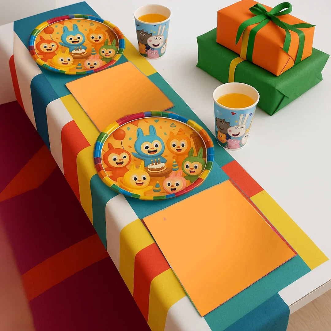 Labubu Theme Party Paper Cups - 350ML - 8 PC