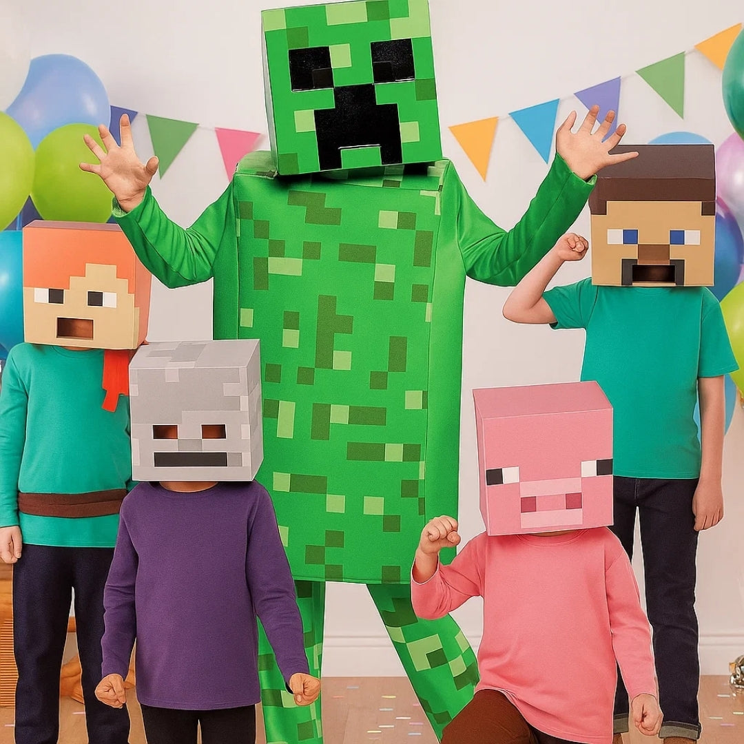 Minecraft Costume - Medium - Age 7 to 9 Years