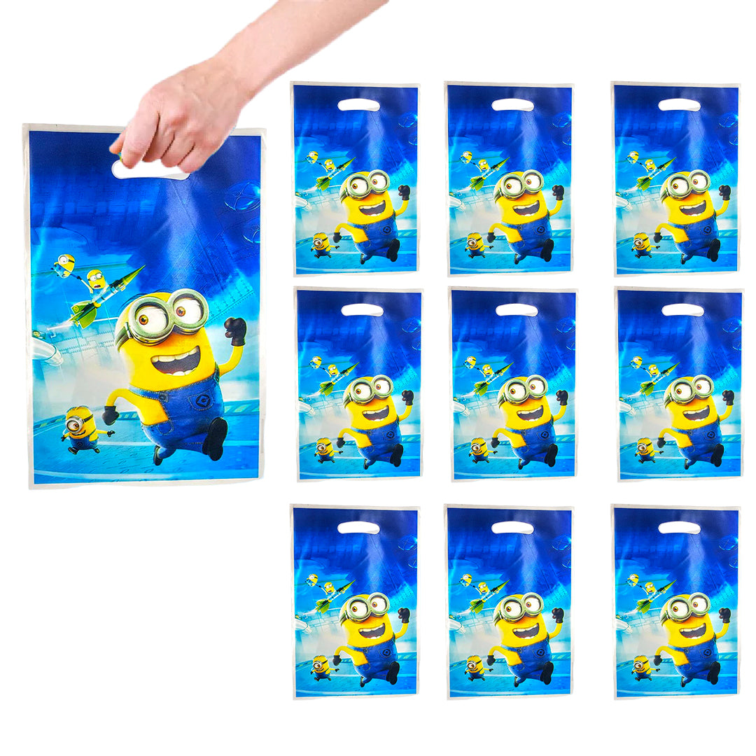 Minnions Loot Bags for Kids - 10PC