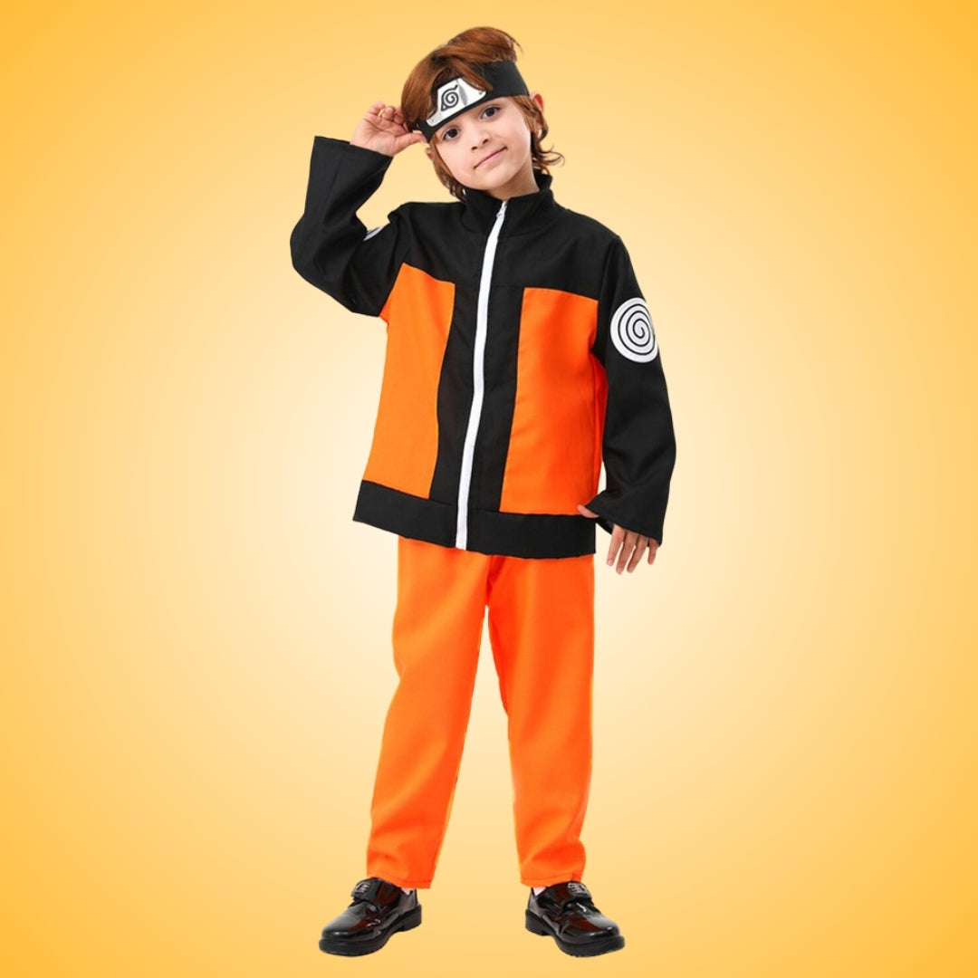 Naruto Shippuden Anime Costume - Medium - Age 5 to 7 Years