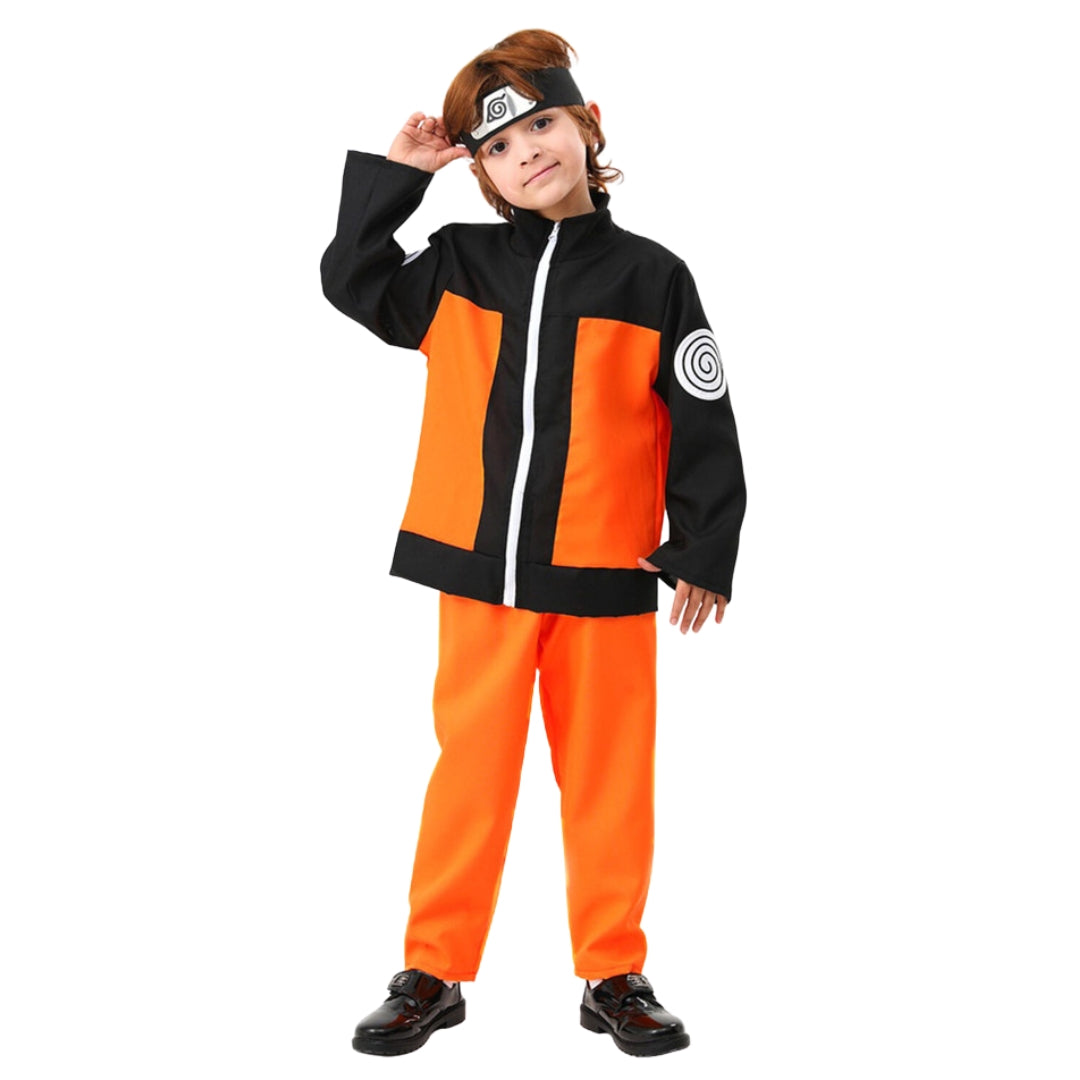 Naruto Shippuden Anime Costume - Medium - Age 5 to 7 Years