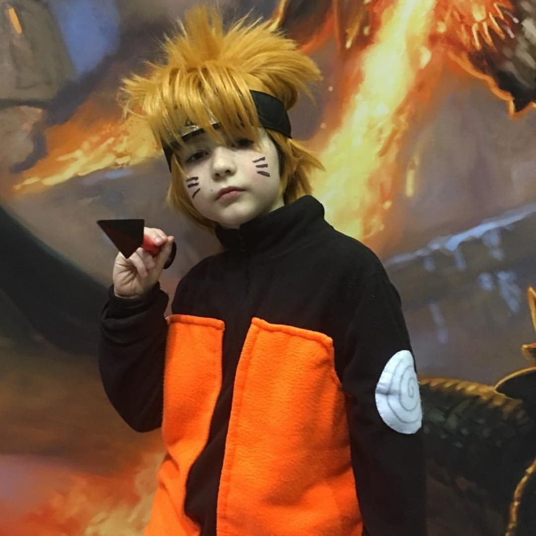 Naruto Shippuden Anime Costume - Medium - Age 5 to 7 Years