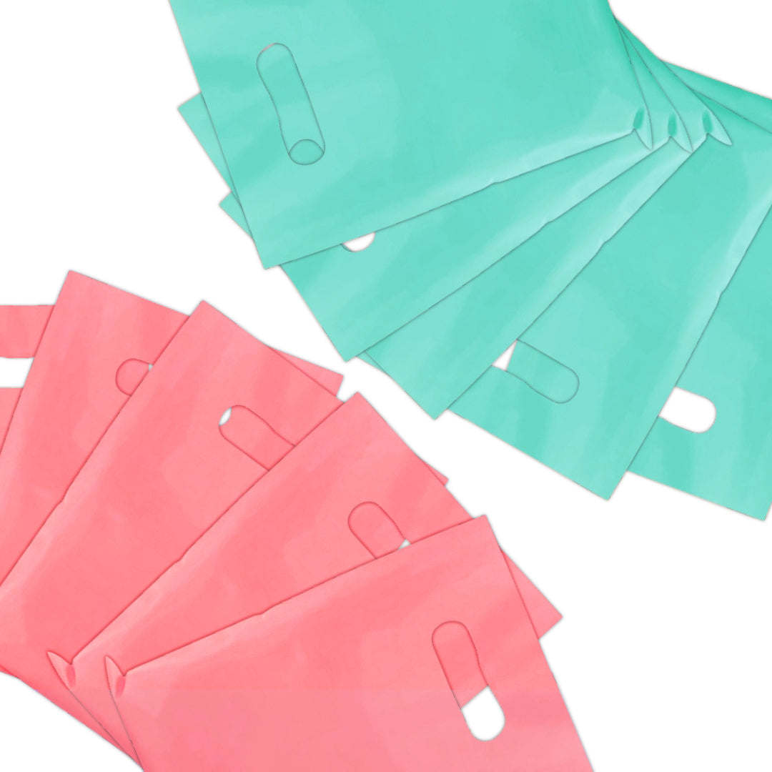 Pastel Loot Bags Blue and Pink Combo Set - 20PC
