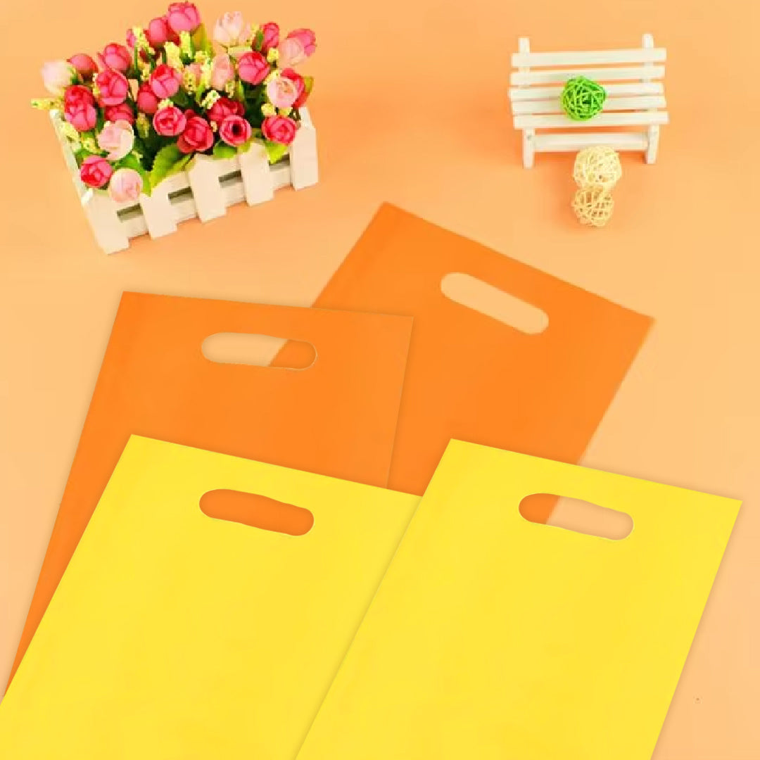 Pastel Loot Bags Yellow and Orange Set - 20PC
