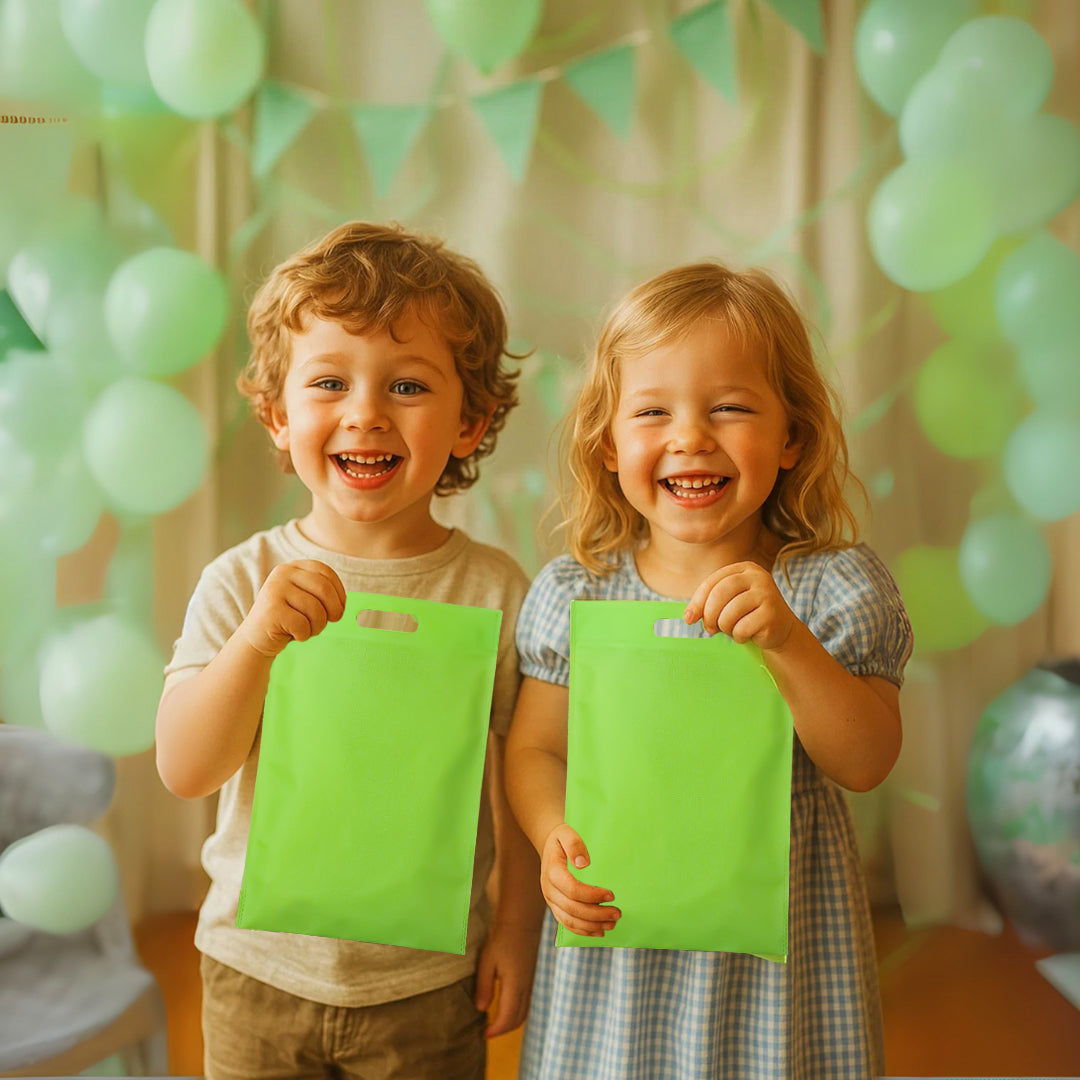 Loot Bags Pastel Green Color - 10PC