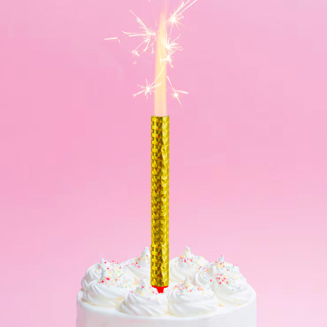 Sparkling Birthday Candle Large / Champagne Popping Candles for Clubs & Parties / Long Lasting - Size – 12 inches – 1 PC