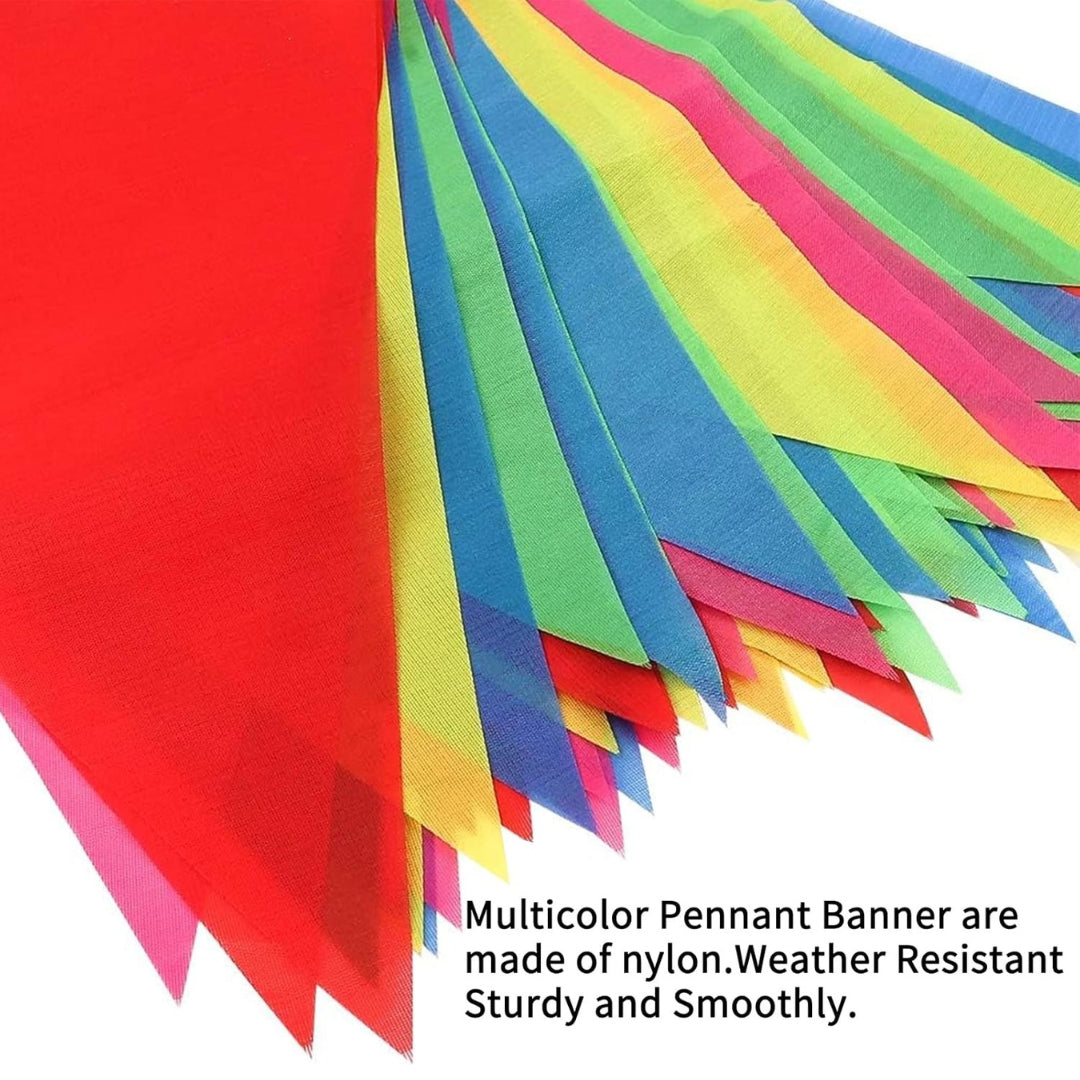 Multicolor Penant Bunting Banner for Carnival Combo Pack - Set of 3