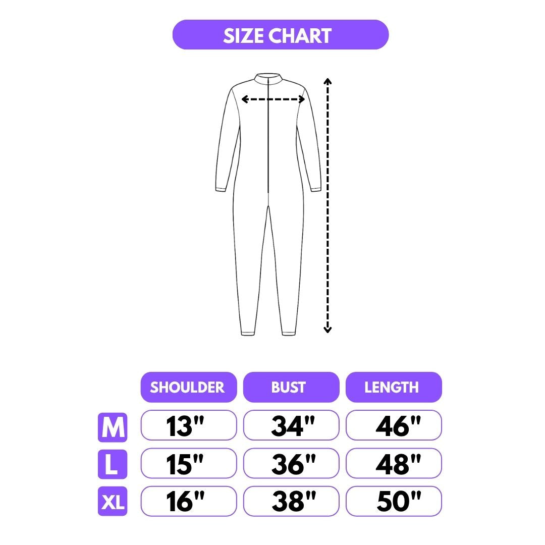 Adult Cat Leatherite Jumpsuit Costume w/Cat Mask