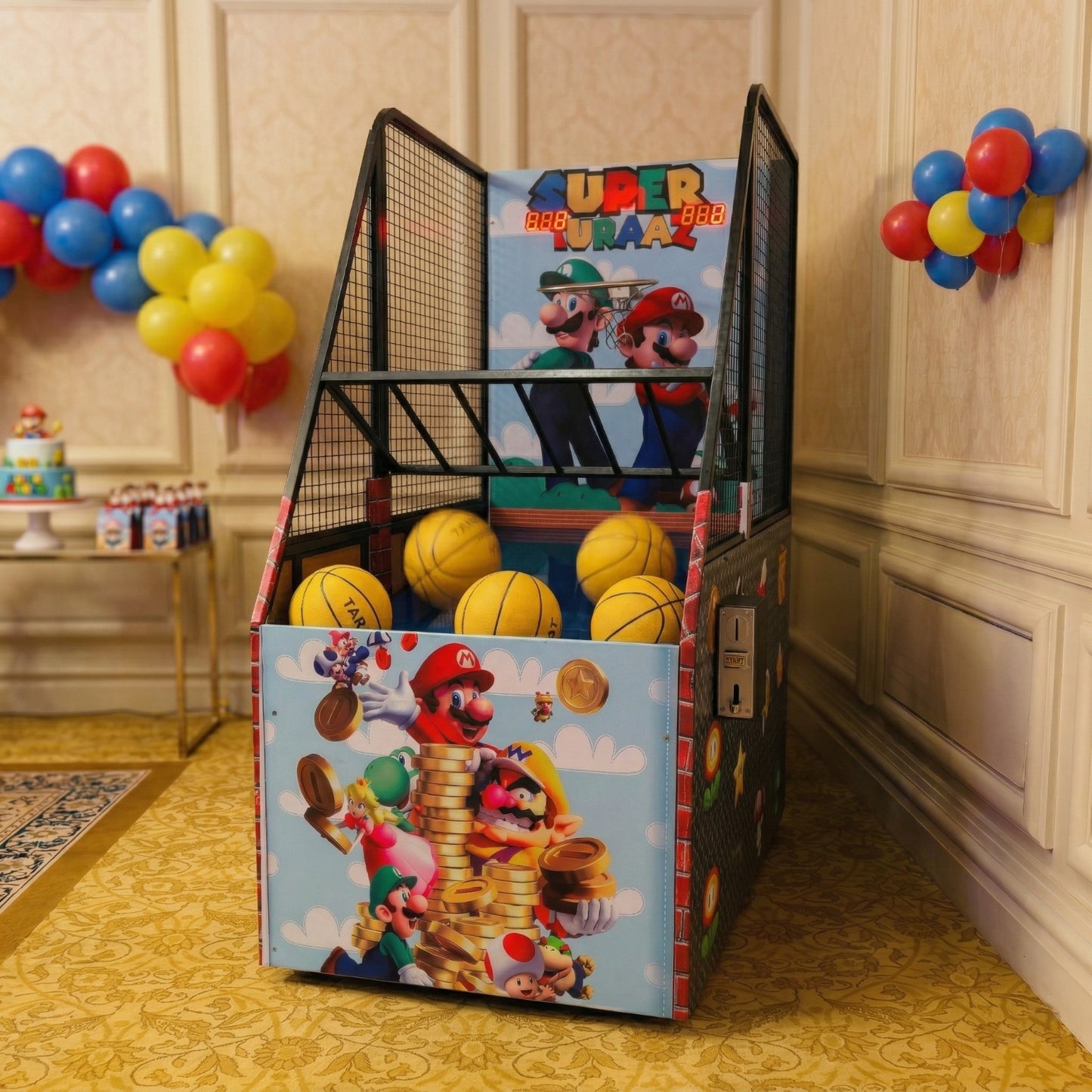 Jump & Hoop Basketball Gaming Activity for rent
