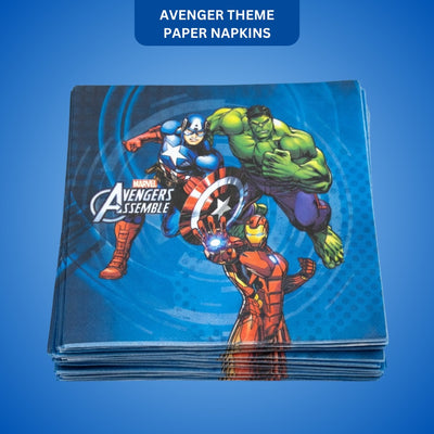 Avenger Theme Paper Napkins - 20PC